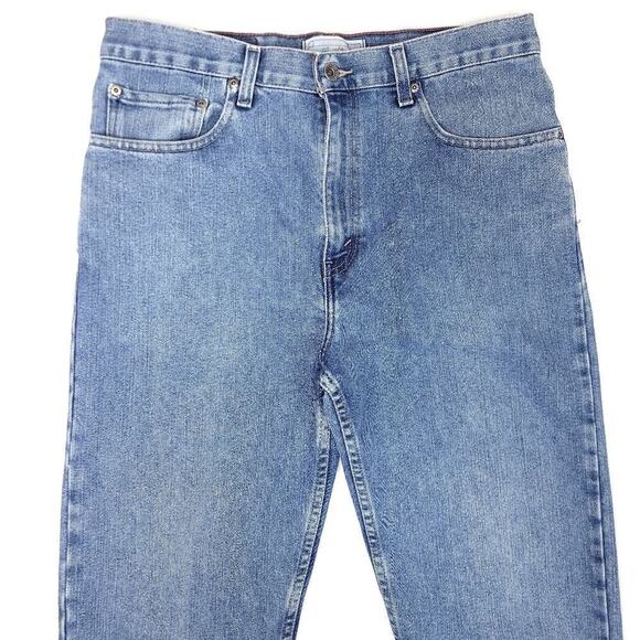 Vintage Y2K Signature Levi's Strauss Classic Fit Jeans Mens 34x29 Light Blue - Picture 2 of 7